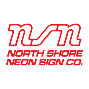 North Shore Neon Sign Co  Logo