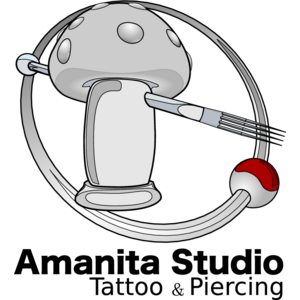 Amanita Studio _ Tattoo & Piercing Logo