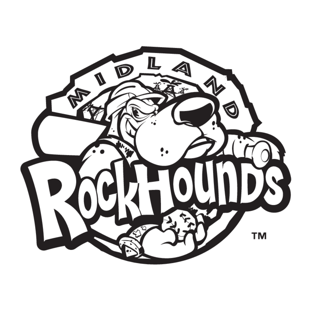 Midland RockHounds logo, Vector Logo of Midland RockHounds brand free