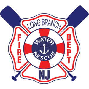 Long Branch Fire Department - Water Rescue Logo