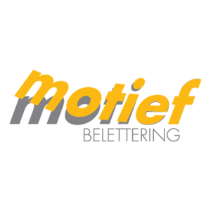 Motief belettering Logo