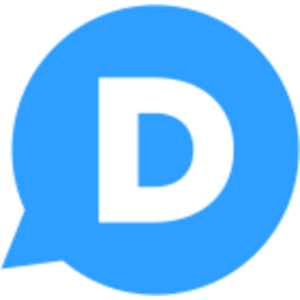 Disqus social icon Logo