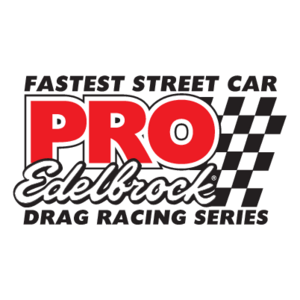 PRO-Edelbrock Drag Racing Series Logo