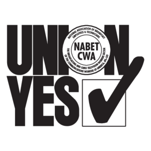 UNION YES NABET CWA Logo