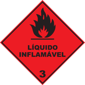 Líquido Inflamável Logo