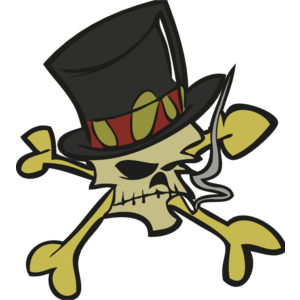 Slash Skull Logo