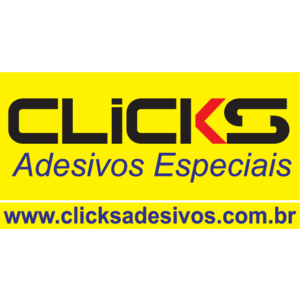 Clicks Adesivos especiais Logo