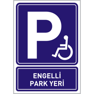 engelli park yeri Logo