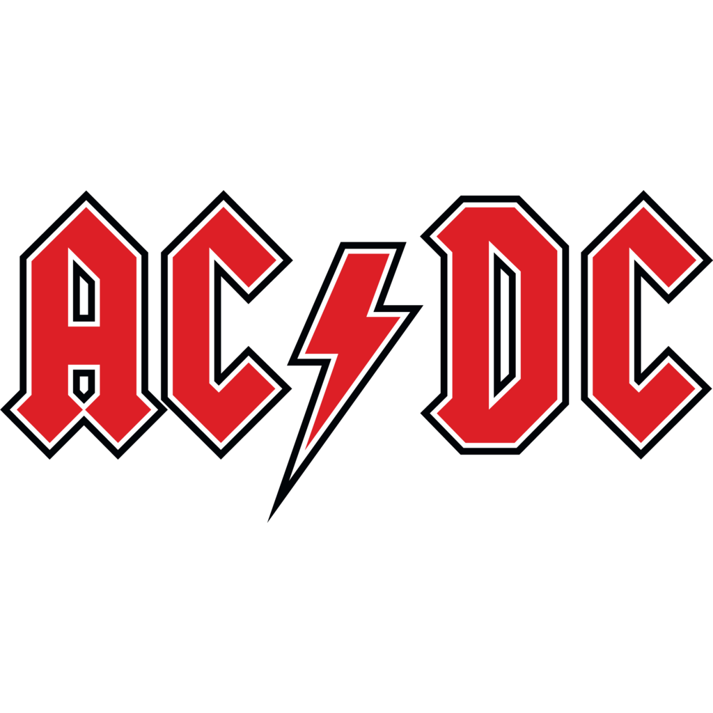 AC DC red logo, Vector Logo of AC DC red brand free download (eps, ai ...