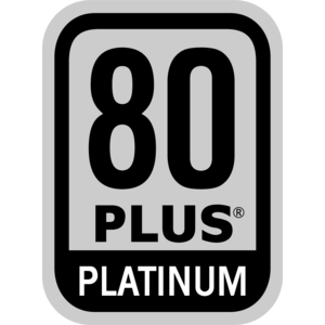 Power Supply 80 PLUS Platinum Certification Logo