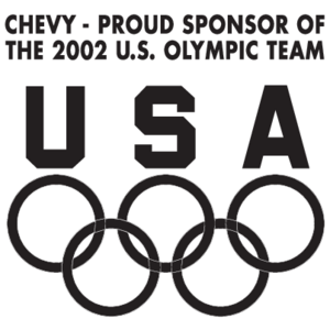 Chevy - Sponsor of Olympic Team Logo