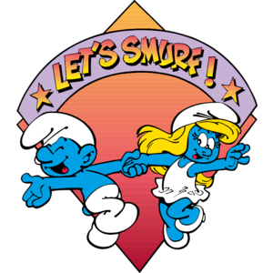 Let's Smurf! Logo