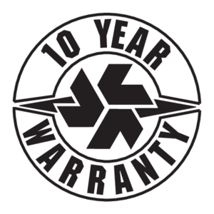 Hart & Cooley 10 Years Warranty Logo