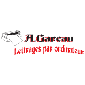 Gareau Lettrages Logo