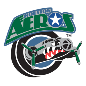 Houston Aeros(113) Logo
