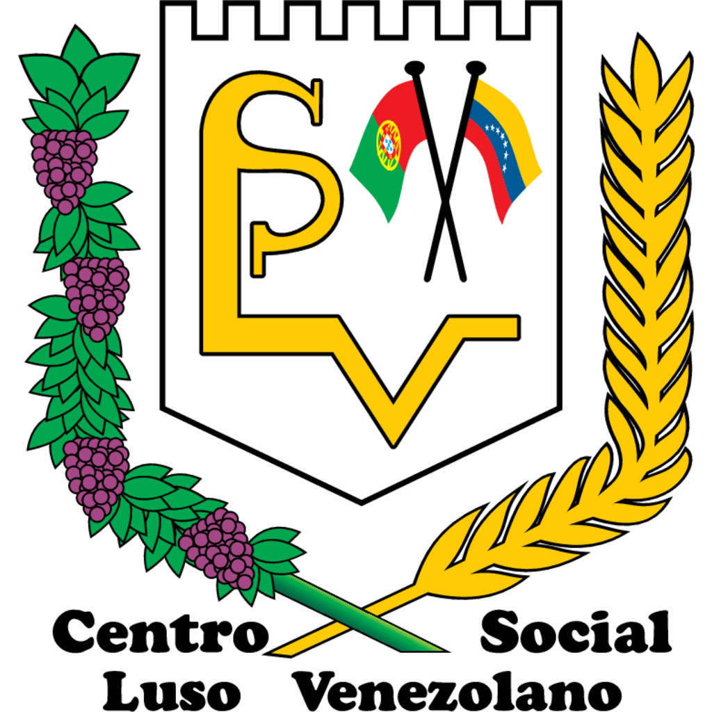 Logo, Trade, Venezuela, Centro Social Luso Venezolano
