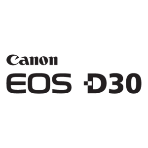 Canon EOS D30 Logo