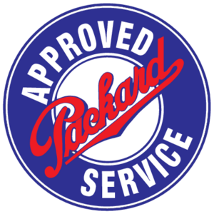 Approved Packard Service Logo