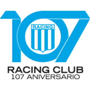 Racing Club 107 Aniversario Logo