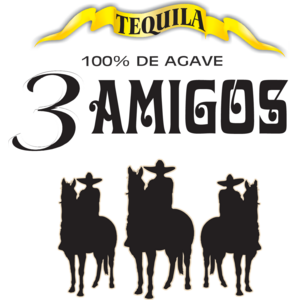3 Amigos Tequila Logo