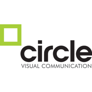 Circle visual communication Logo