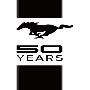 Ford Mustang 50 Years Logo