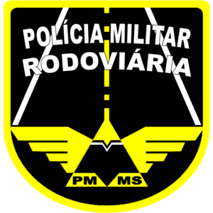 Brasão Policía Militar Rodoviária MS Logo