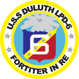 USS Duluth LPD-6 Seal Logo