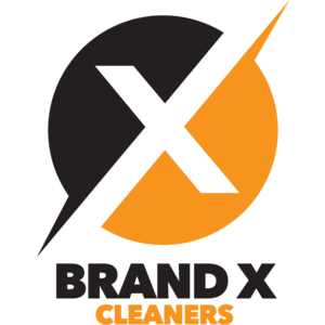 Brand X Cleaners Logo