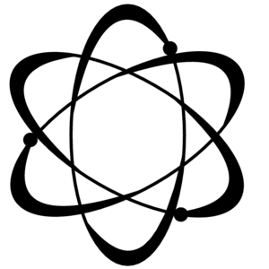 Atom Black Logo