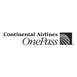 Continental Airlines OnePass Logo
