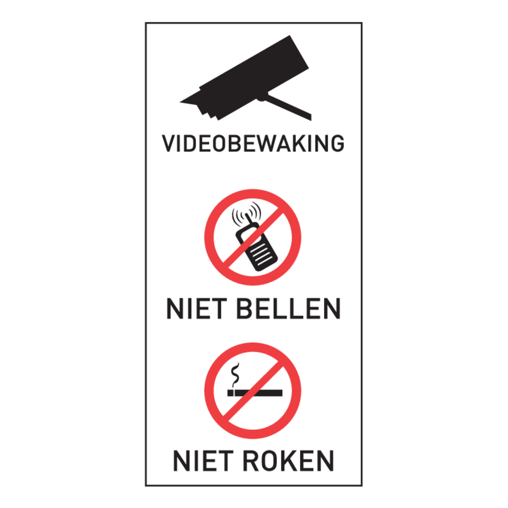 Videobewaking,-,Niet,Bellen,Niet,,Roken