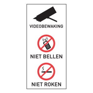 Videobewaking - Niet Bellen Niet  Roken Logo