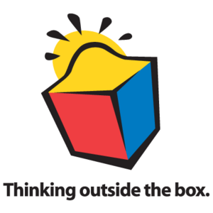Thinking outside the box Logo