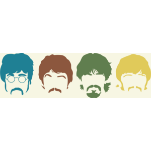 Beatles silhouettes Logo