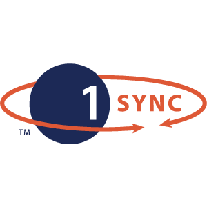A subsidiary of GS1 US, 1Sync a Global Data Synchronization Network (GDSN). Logo