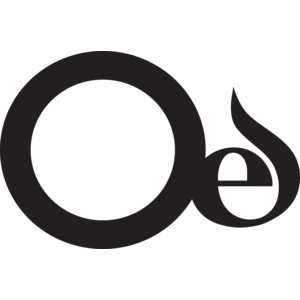 O sticker Logo