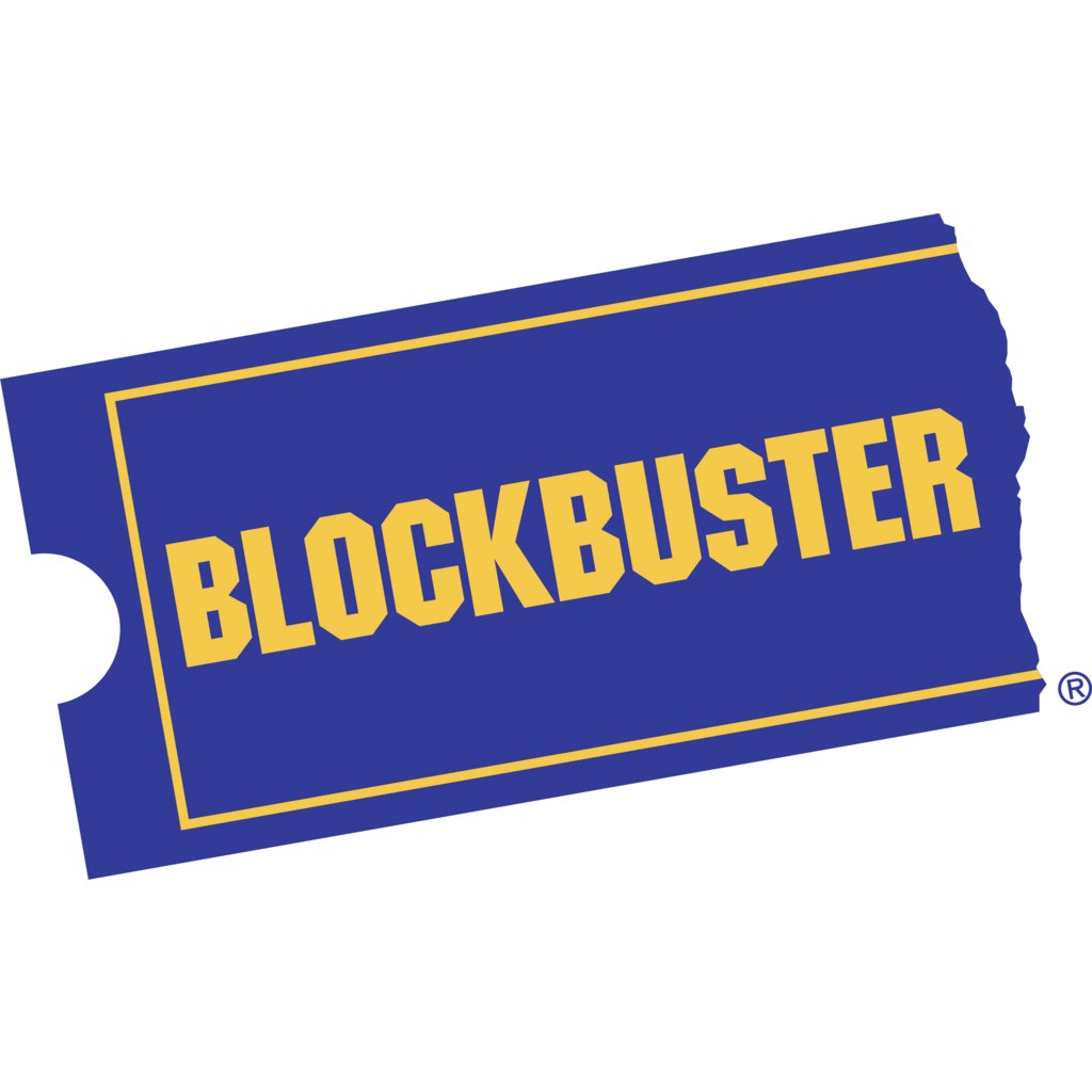 Logo, Industry, United States, Blockbuster