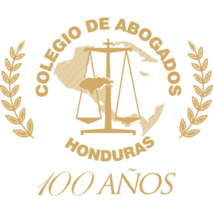 Colegio de Abogados de Honduras 100 años Logo