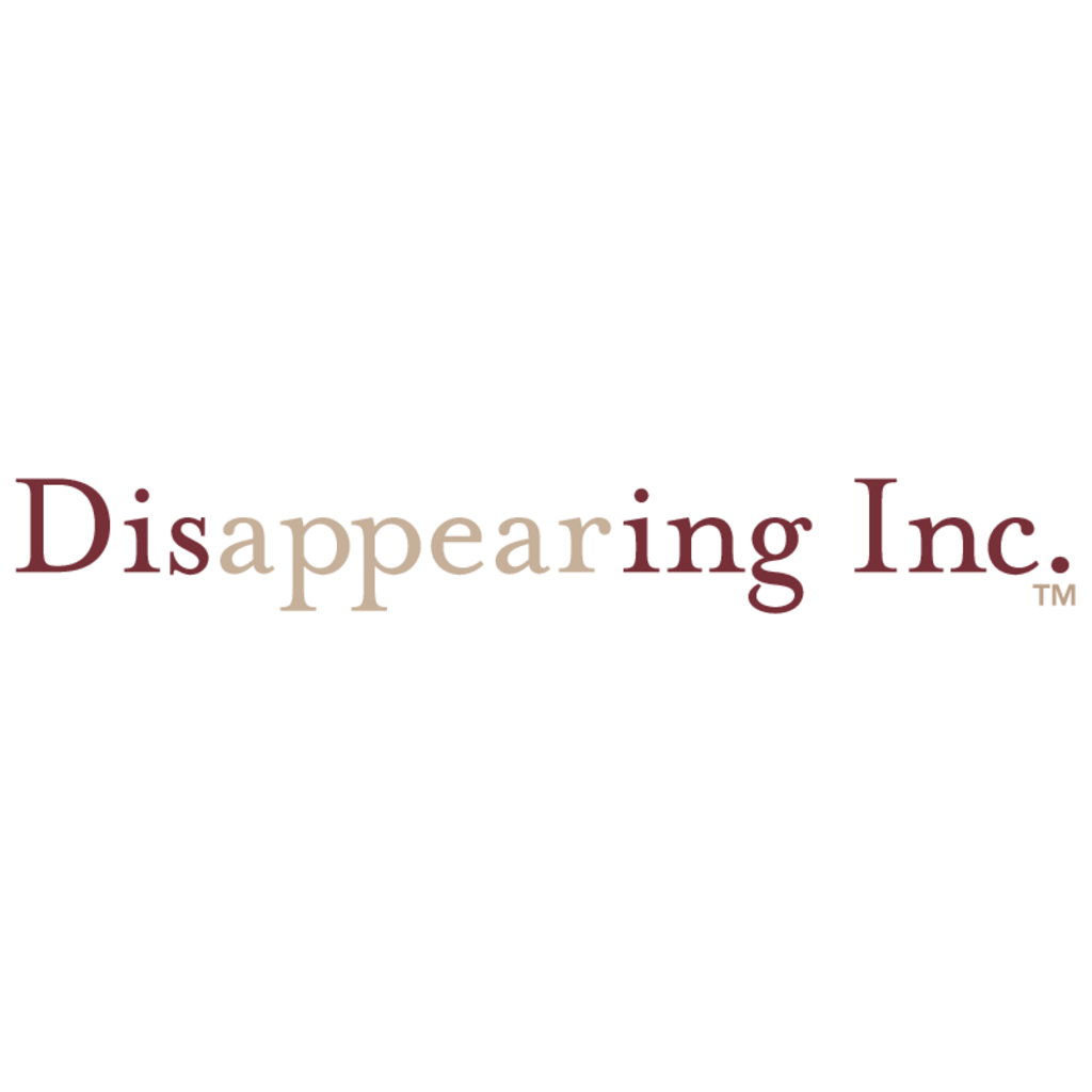 Disappearing