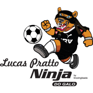 Urso Ninja Do Galo - Lucas Pratto Logo