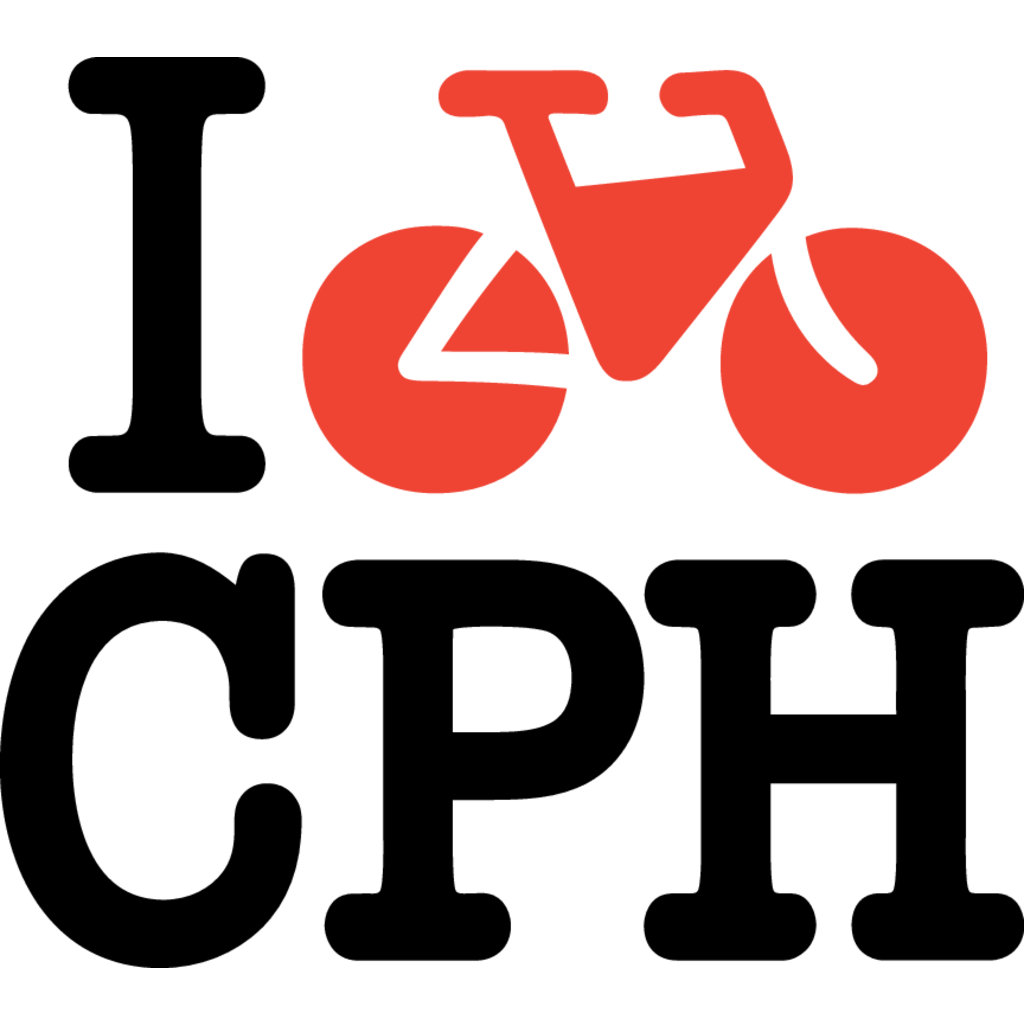 Logo, Transport, Denmark, I bike CPH