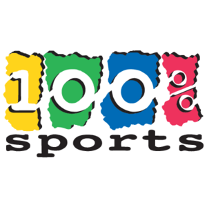 100% sports Logo
