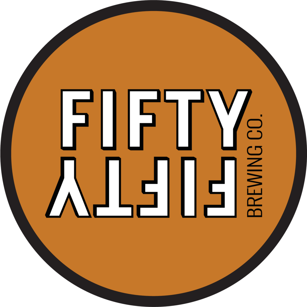 Logo, Food, United States, Fifty Fifty Brewing Co.