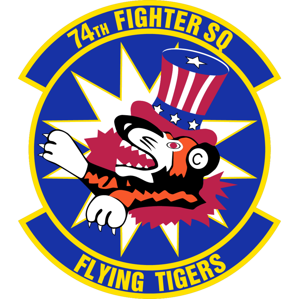 Logo, Military, United States, 74th Fighter Squadron