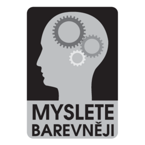 Myslete Barevneji Logo