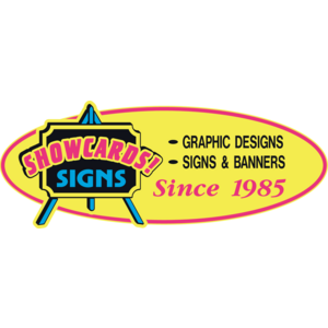 Showcards! Signs Logo
