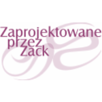 zaprojektowane przez zack Logo