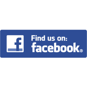 Facebook (Find us on) Logo