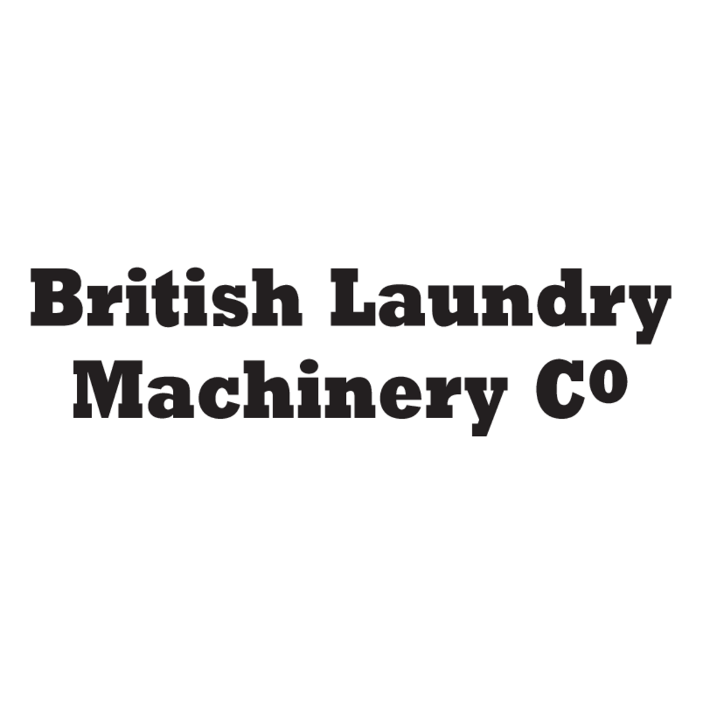 British,Laundry,Machinery